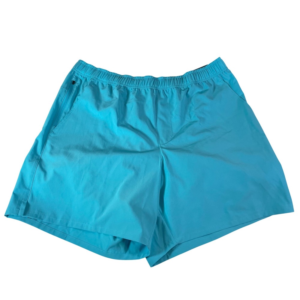 DSG Agility Shorts Mens Large Blue 6 Inch Inseam Athletic Fit Training Gym NEW